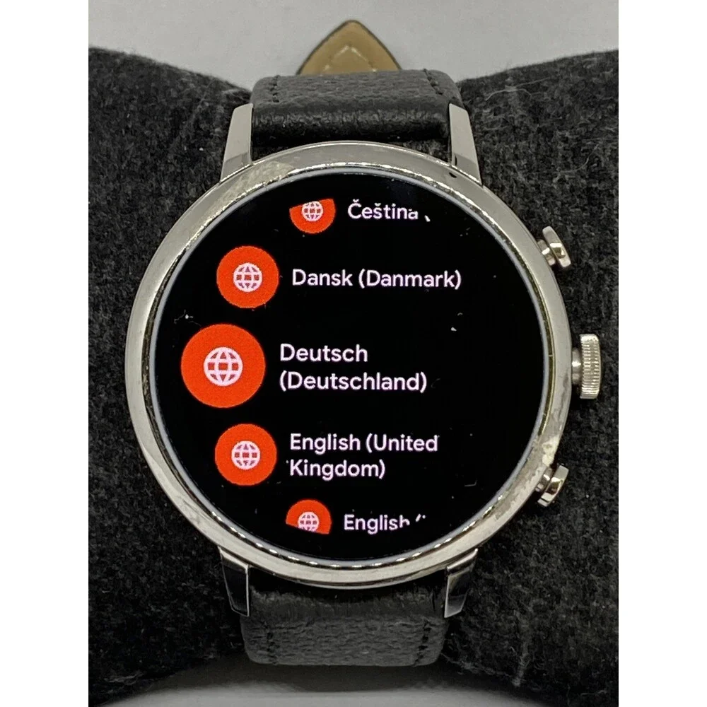 Fossil Gen 4 Authentic Digital Dial Smart Watch Custom Band FTW6017 LT323